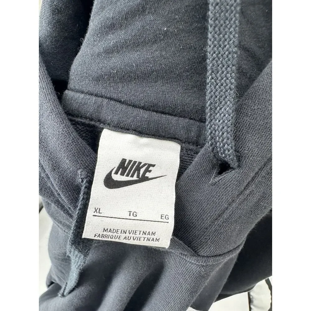 Nike XL Women's Sportswear Club Fleece Pullover Hoodie black DQ5793 S28v